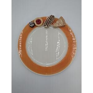 Home Etc 2006 15" Ceramic Pastry Platter EUC